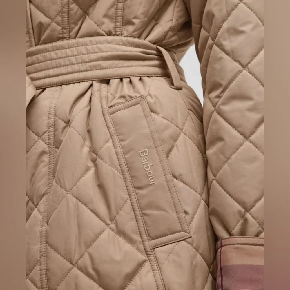 Barbour Tummel Quilted Jacket. Size 8. Brand New With Tags. Nordstrom Tuckernuck - Picture 3 of 8